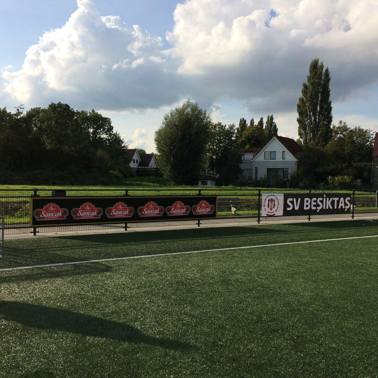 Frontlit spandoek Rotterdam evenement SV Besiktas